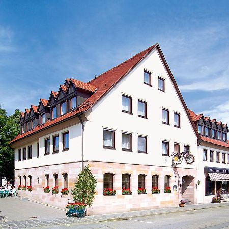 Bloedel Gasthof Gruener Baum Nuremberg Exterior photo